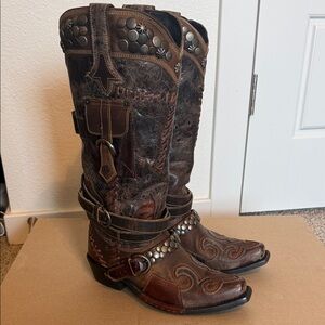Double D Ranch Frontier Trapper Boots